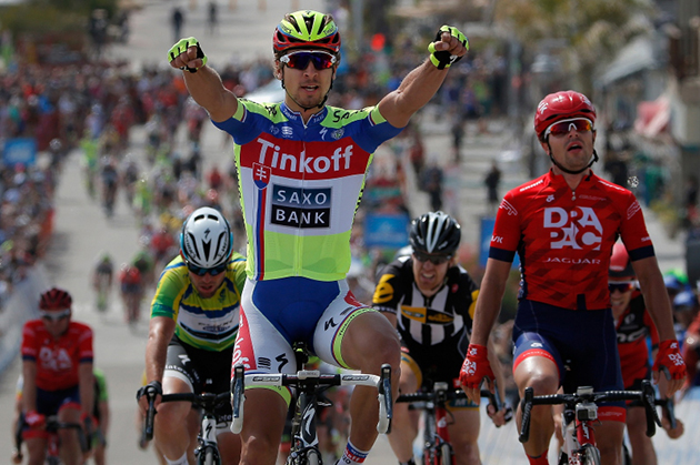 Peter Sagan wqins Tour of California stage 4